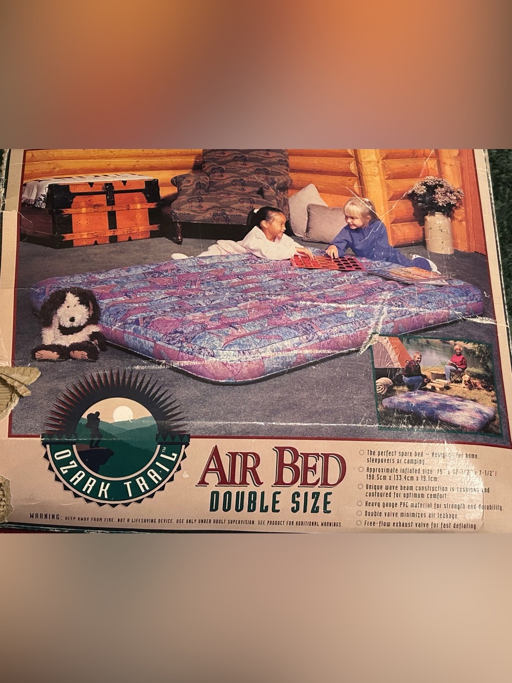 Vtg Ozark Trail Air Bed